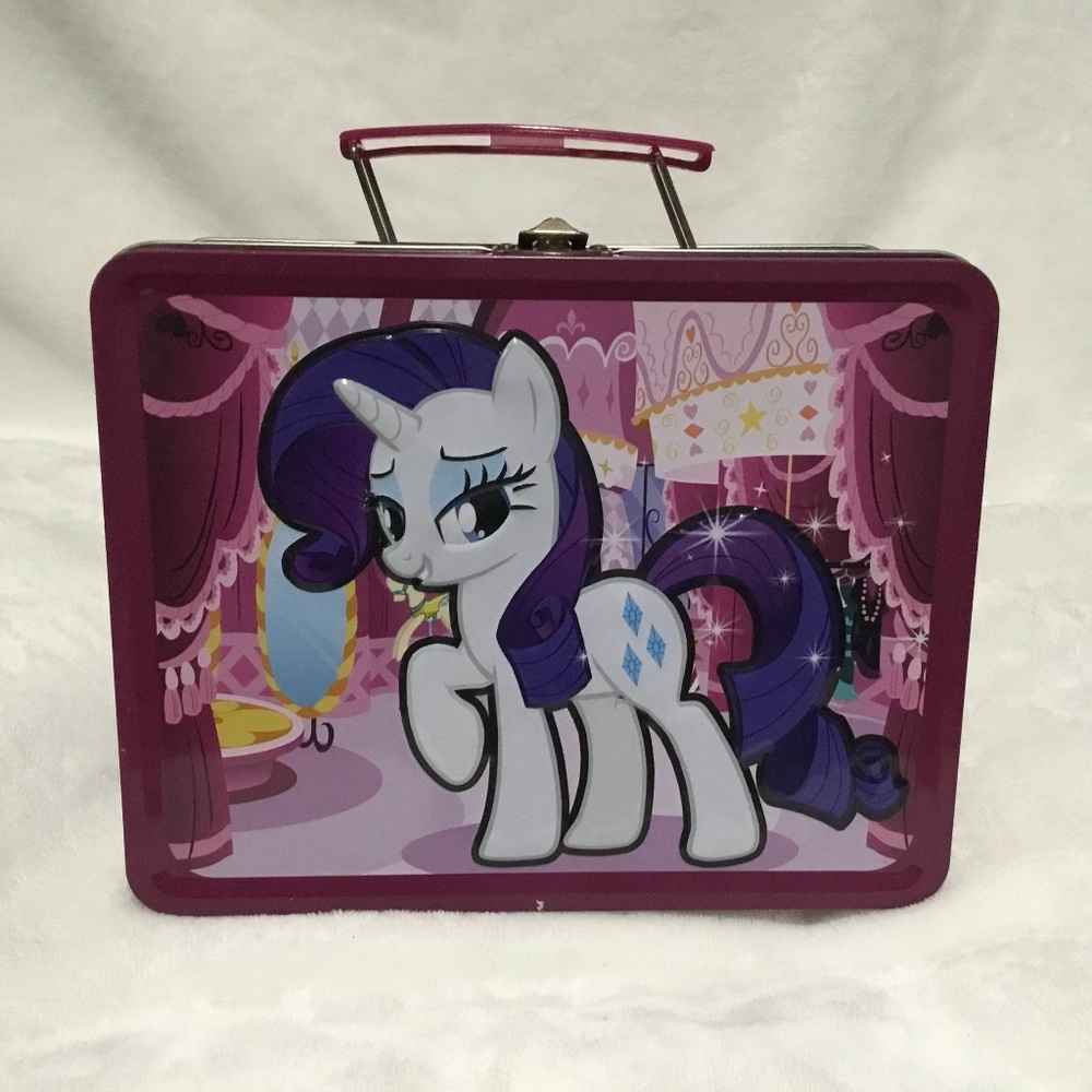 My Little Pony Friendship is Magic Rarity Tin Lunchbox brand new